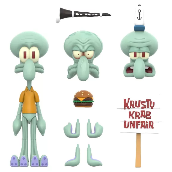 Super7 Spongebob Squarepants^Spongebob Squarepants Ultimates! W2 -Squidward