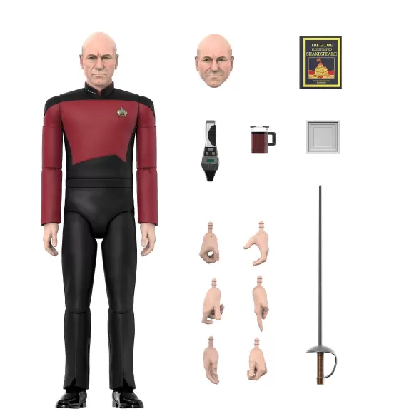 Super7 Star Trek^Star Trek: The Next Generation Ultimates! W2 - Captain Picard