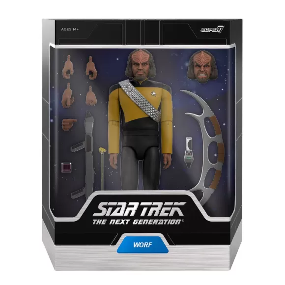 Super7 Star Trek^Star Trek: The Next Generation Ultimates! W2 - Worf