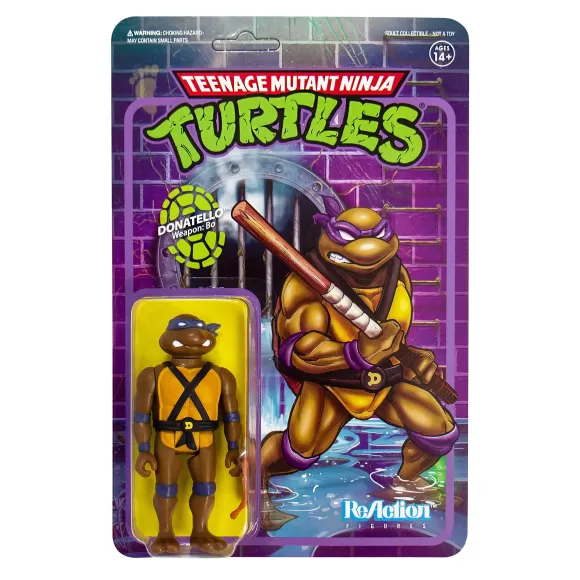 Super7 Teenage Mutant Ninja Turtles^Teenage Mutant Ninja Turtles Reaction Figure - Donatello