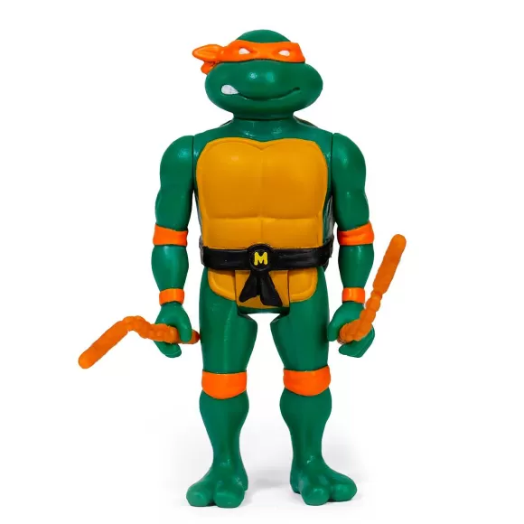 Super7 Teenage Mutant Ninja Turtles^Teenage Mutant Ninja Turtles Reaction Figure - Michelangelo