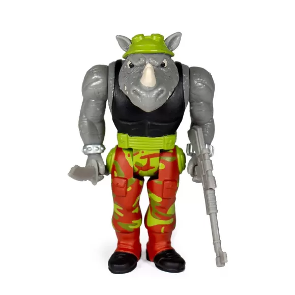 Super7 Teenage Mutant Ninja Turtles^Teenage Mutant Ninja Turtles Reaction Figure - Rocksteady