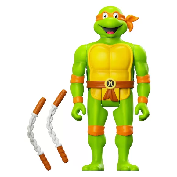 Super7 Teenage Mutant Ninja Turtles^Teenage Mutant Ninja Turtles Reaction Wave 7 - Michelangelo Toon