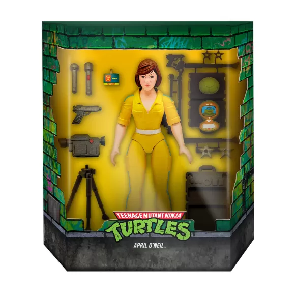 Super7 Teenage Mutant Ninja Turtles^Teenage Mutant Ninja Turtles Ultimates! Wave 3 - April O'Neil