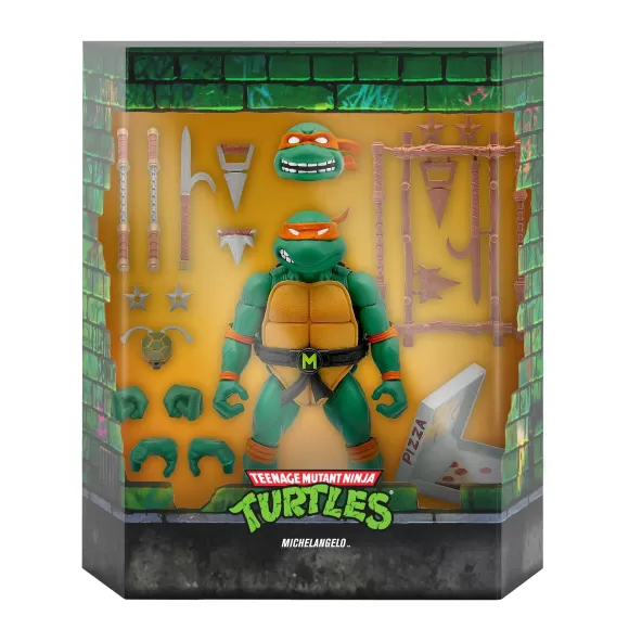 Super7 Teenage Mutant Ninja Turtles^Teenage Mutant Ninja Turtles Ultimates! Wave 3 - Michelangelo