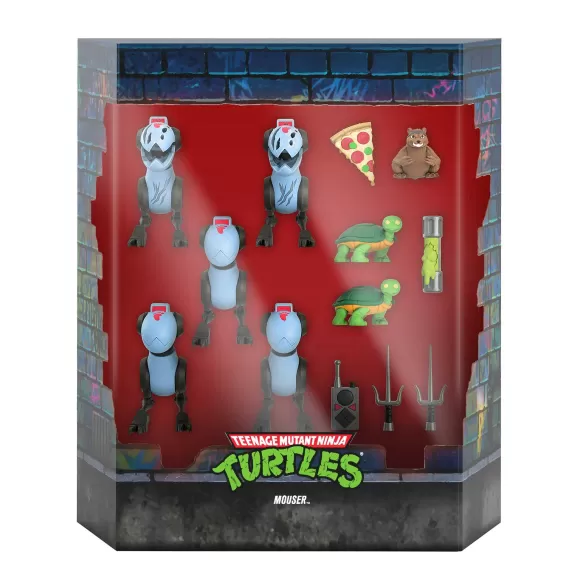 Super7 Teenage Mutant Ninja Turtles^Teenage Mutant Ninja Turtles Ultimates! Wave 6 - Mouser Pack