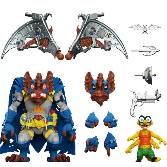 Super7 Teenage Mutant Ninja Turtles^Teenage Mutant Ninja Turtles Ultimates! Wave 9 - Wingnut & Screwloose