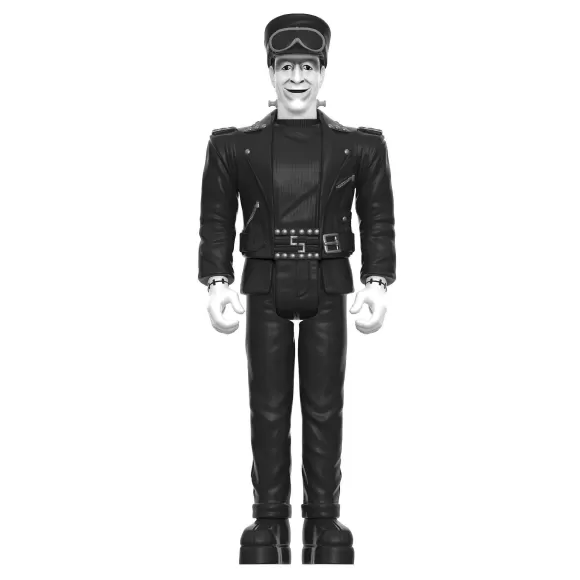 Super7 The Munsters^The Munsters Reaction Wave 3 - Hot Rod Herman (Grayscale)