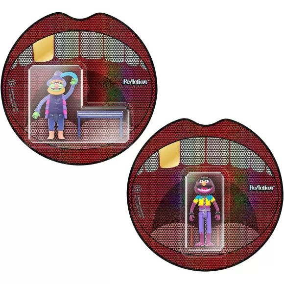 Super7 Disney^The Muppets Reaction Figures Wave 1 - Electric Mayhem Band Glitter Set Of 2