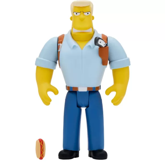 Super7 The Simpsons^The Simpsons Reaction Wave 1 Mcbain - Mcbain