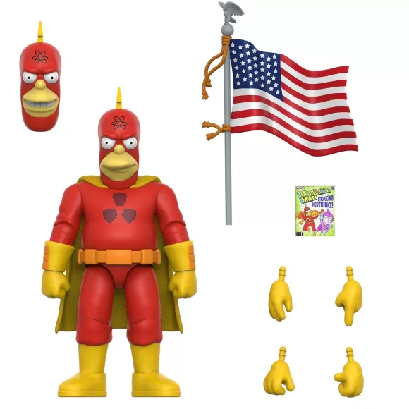 Super7 The Simpsons^The Simpsons Ultimates W4 - Radioactive Man