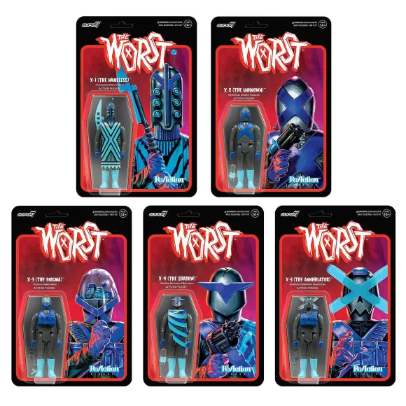 Super7 The Worst^The Worst - X-Series (Infrared) Full Set