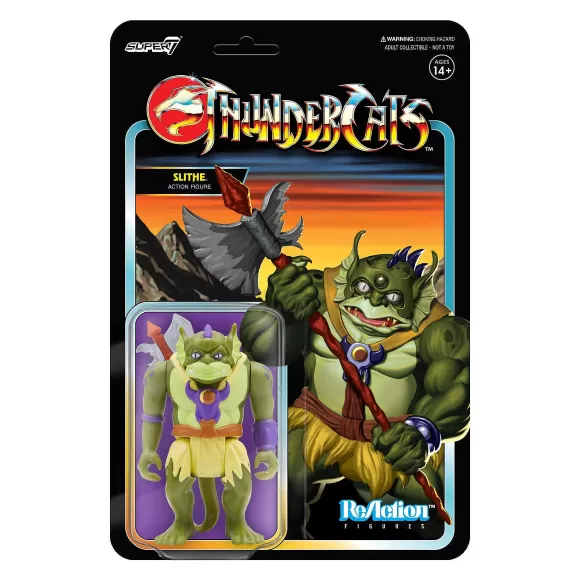 Super7 Thundercats^Thundercats Reaction Figure - Slithe (Toy Variant)