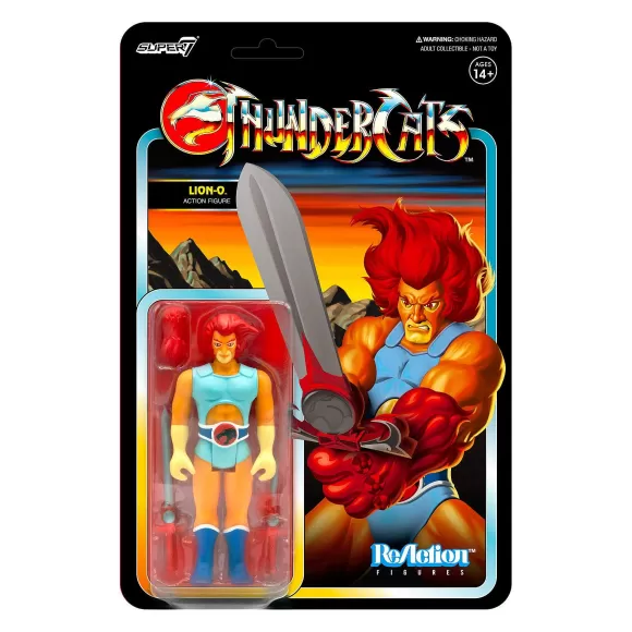 Super7 Thundercats^Thundercats Reaction Figure- Lion-O (Toy Variant)