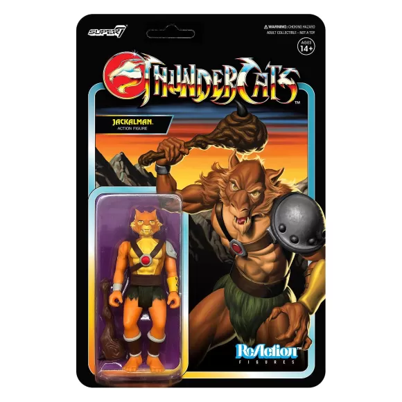 Super7 Thundercats^Thundercats Reaction Figure Wave 1 - Jackalman