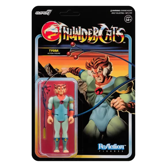 Super7 Thundercats^Thundercats Reaction Figure Wave 2 - Tygra