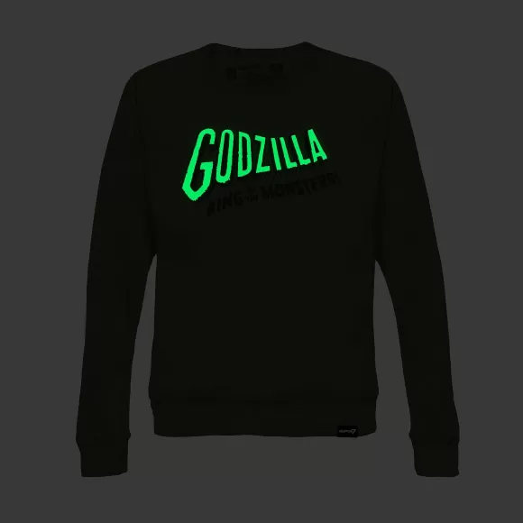 Super7 Godzilla^Toho Crewneck Sweatshirt - Godzilla King Of Monsters