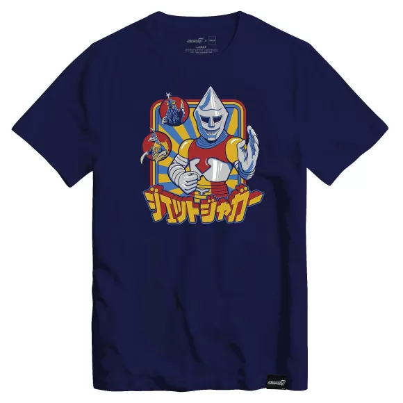 Super7 Godzilla^Toho Jet Jaguar Retro T-Shirt