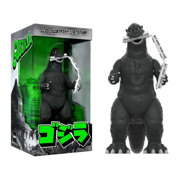 Super7 Godzilla^Toho Reaction Figure - Godzilla 1954 Train Biter [Penn-Plax] [Sdcc]