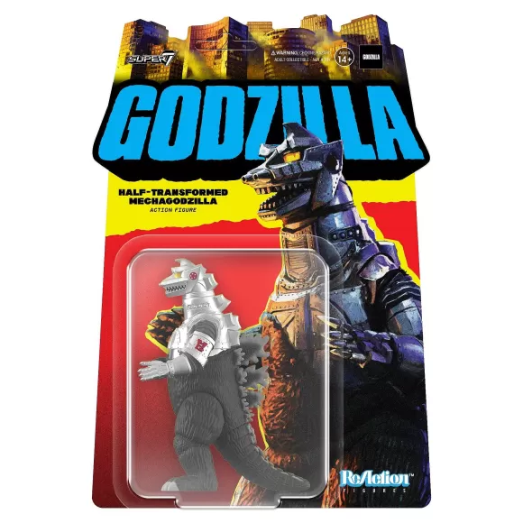 Super7 Godzilla^Toho Reaction Figure Wave 2 - Half-Transformed Mechagodzilla