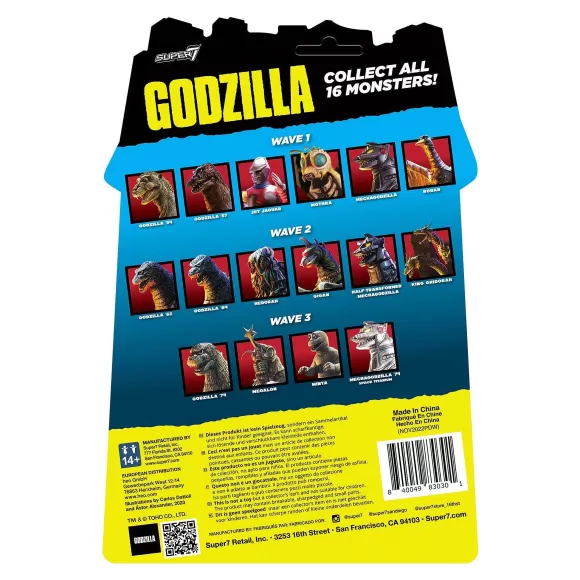 Super7 Godzilla^Toho Reaction Figures Wave 03 - Minya