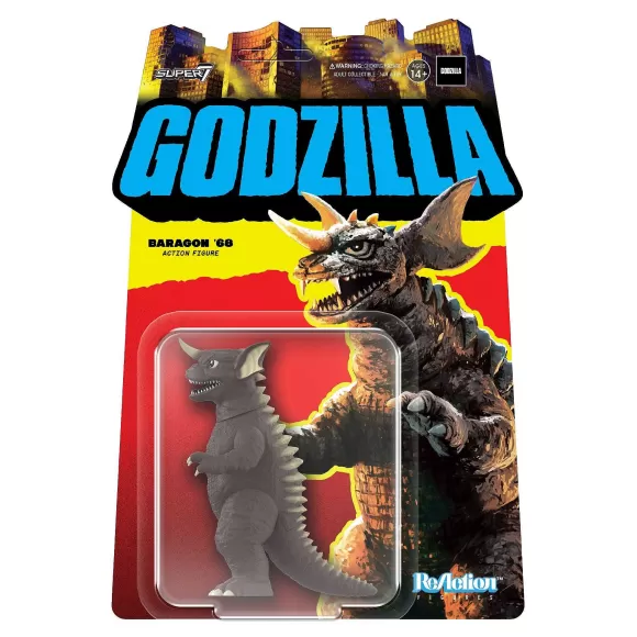 Super7 Godzilla^Toho Reaction Figures Wave 05 - Baragon '68