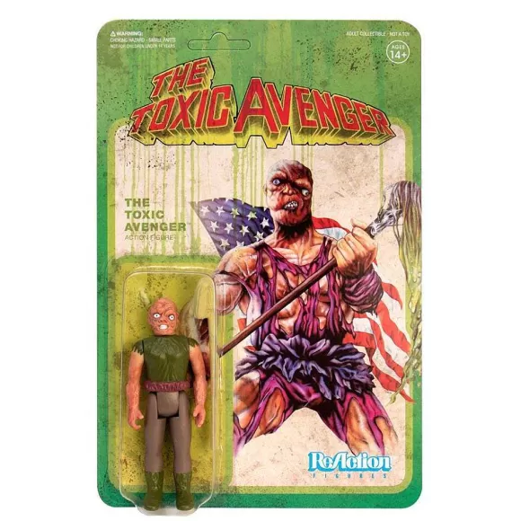 Super7 Toxic Avenger & Toxic Crusaders^Toxic Avenger Reaction Figure - Authentic Movie Variant