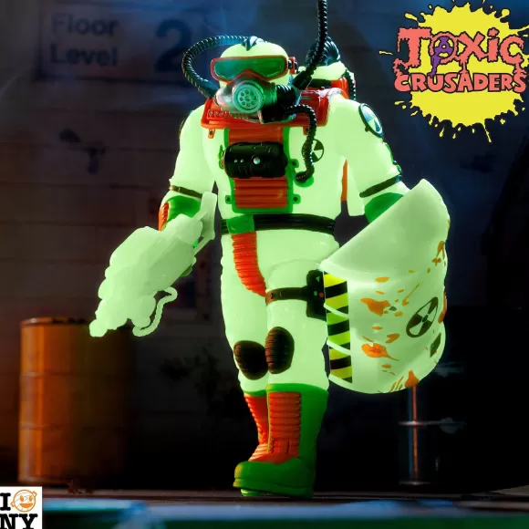 Super7 Toxic Avenger & Toxic Crusaders^Toxic Crusader Ultimates! Wave 04 (Nycc) - Radiation Ranger (Glow)