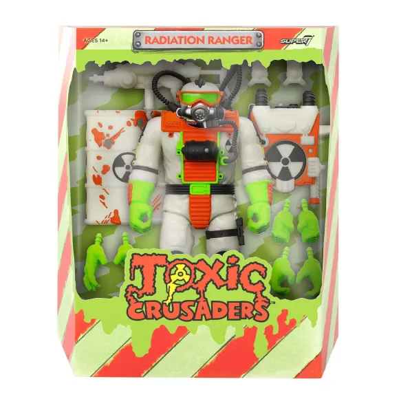 Super7 Toxic Avenger & Toxic Crusaders^Toxic Crusader Ultimates! Wave 04 (Nycc) - Radiation Ranger (Glow)