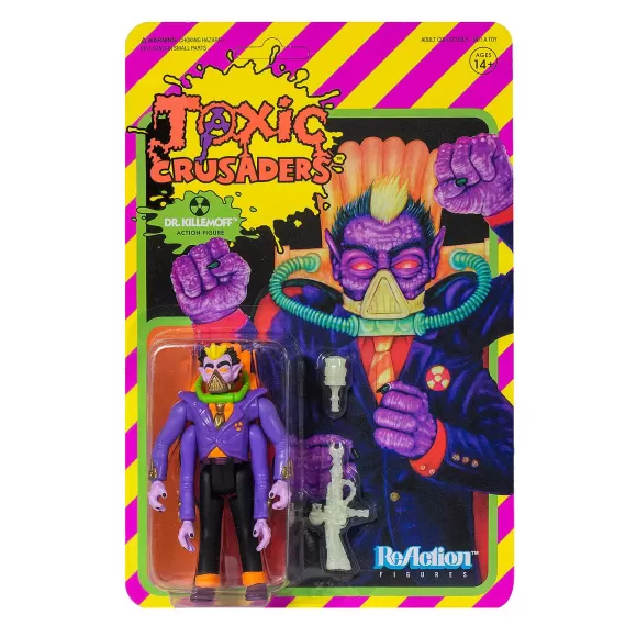 Super7 Toxic Avenger & Toxic Crusaders^Toxic Crusaders Reaction Figure - Dr. Killemoff