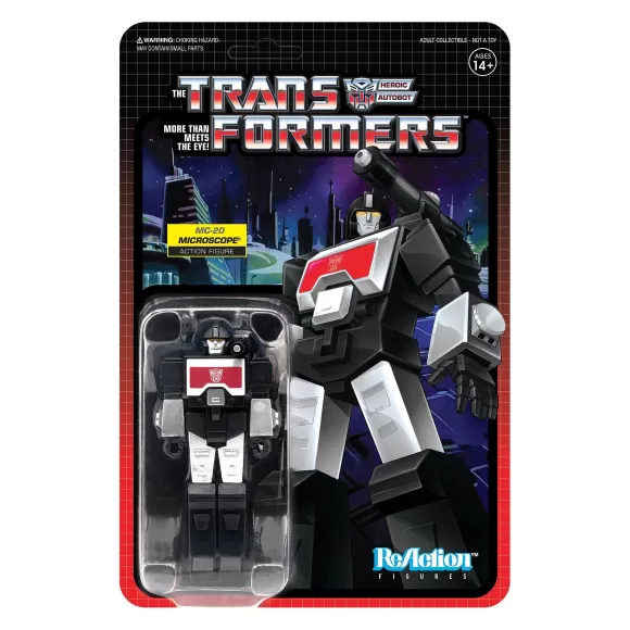 Super7 Transformers^Transformers Reaction - Perceptor Mc-20