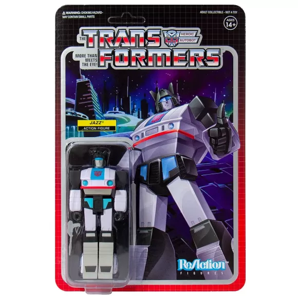 Super7 Transformers^Transformers Reaction Figure - Jazz