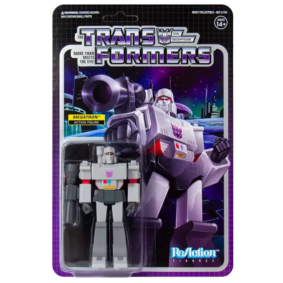 Super7 Transformers^Transformers Reaction Figure - Megatron