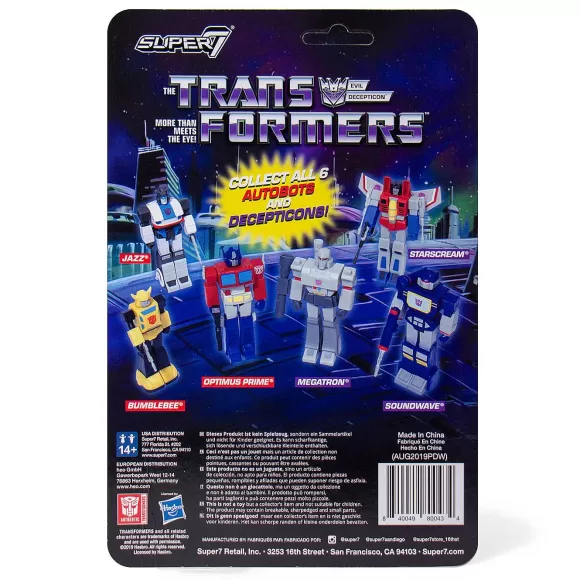 Super7 Transformers^Transformers Reaction Figure - Starscream