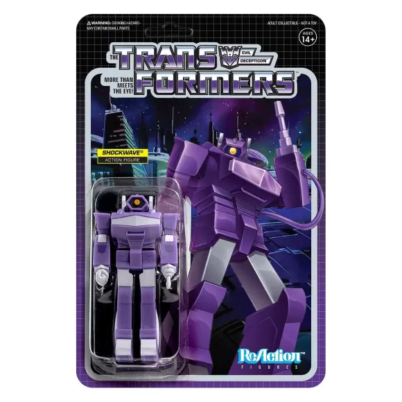 Super7 Transformers^Transformers Reaction Figure Wave 2 - Shockwave