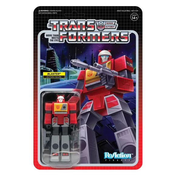 Super7 Transformers^Transformers Reaction Figure Wave 3 - Blaster