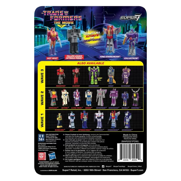 Super7 Transformers^Transformers Reaction Figure Wave 4 - Galvatron