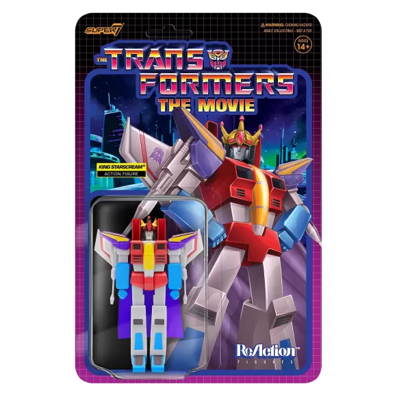 Super7 Transformers^Transformers Reaction Figure Wave 4 - King Starscream