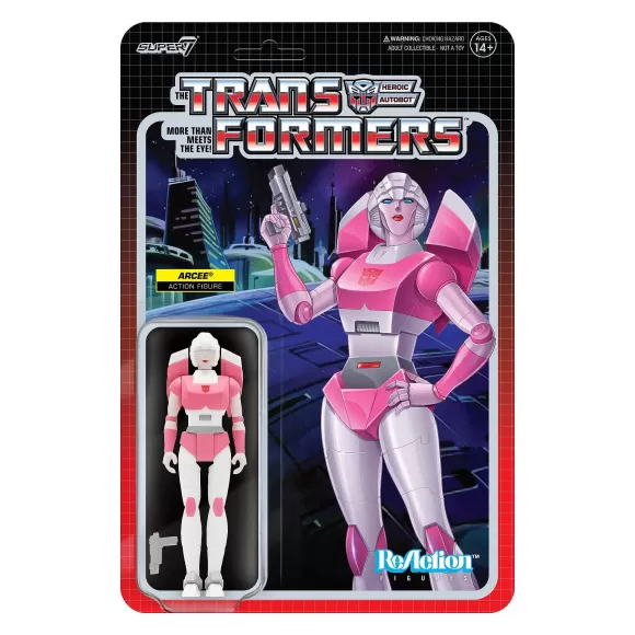 Super7 Transformers^Transformers Reaction Figure Wave 5 - Arcee