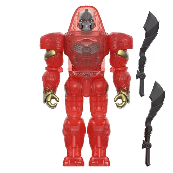 Super7 Transformers^Transformers Reaction Figures - Optimus Primal(Burning Red)