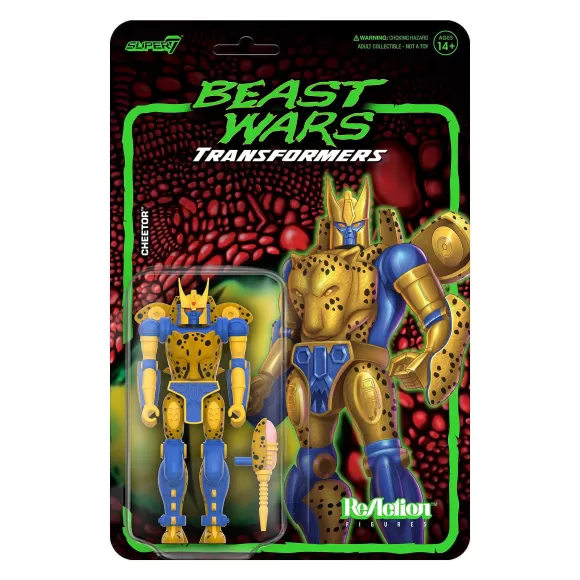 Super7 Transformers^Transformers Reaction Wave 7 Beast Wars - Cheetor