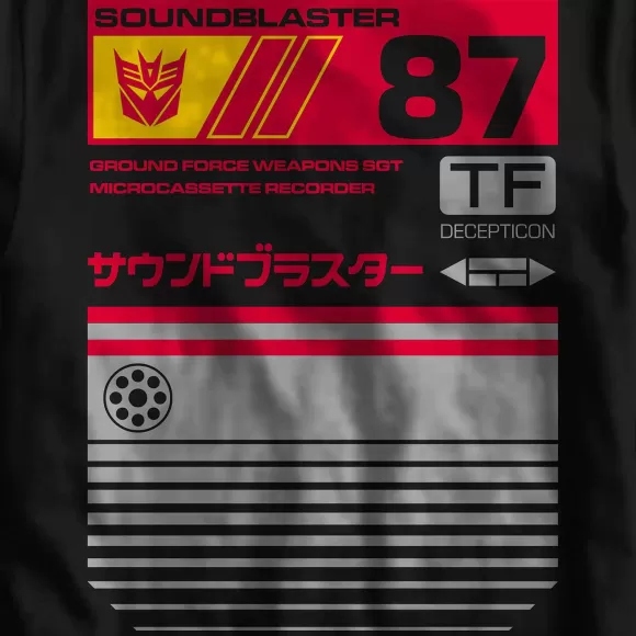 Super7 Transformers^Transformers Soundblaster '87 T-Shirt