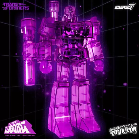 Super7 Transformers^Transformers Super Cyborg - Megatron (Purple Grid)