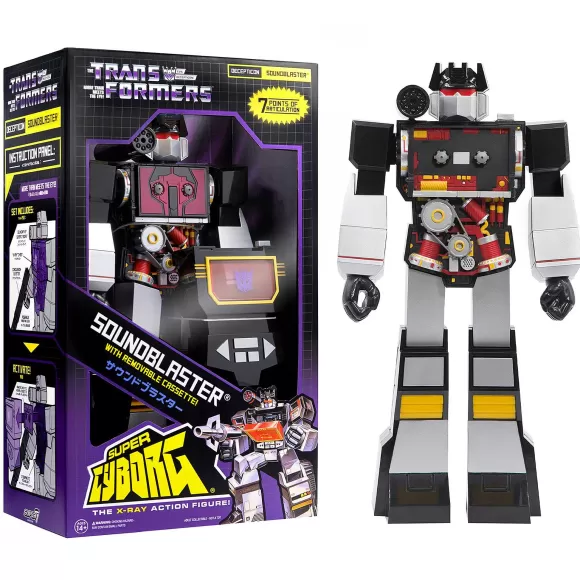 Super7 Transformers^Transformers Super Cyborg - Soundwave (Soundblaster)