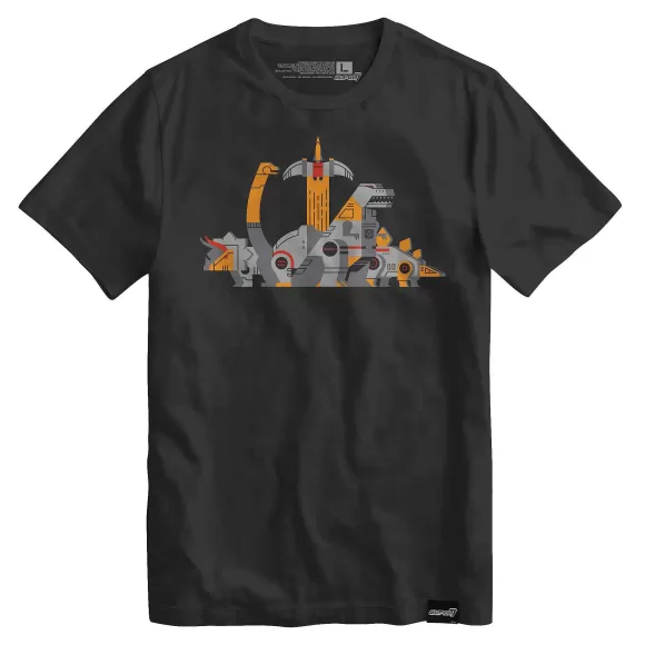 Super7 Transformers^Transformers T-Shirt - Geometric Dinobots