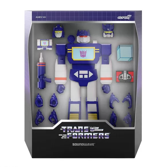 Super7 Transformers^Transformers Ultimates! Wave 4 - Soundwave (G1)