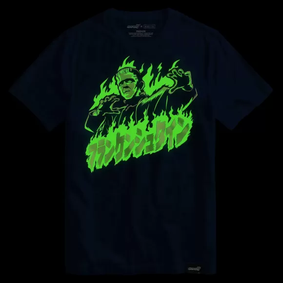 Super7 Universal Monsters^Universal Monsters Frankenstein Fire T-Shirt