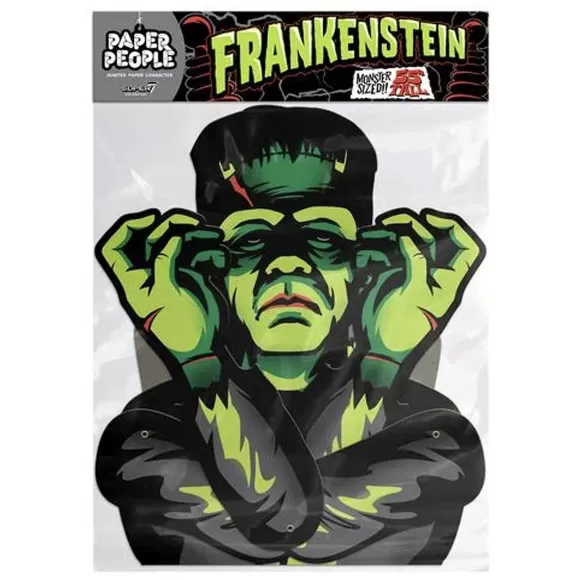 Super7 Universal Monsters^Universal Monsters Paper People - Frankenstein