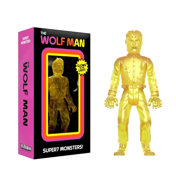 Super7 Universal Monsters^Universal Monsters Reaction - The Wolf Man (Luminators)