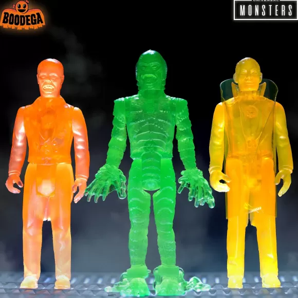 Super7 Universal Monsters^Universal Monsters Reaction Luminators - Full Set